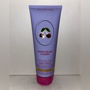 Bath & Body Works Sweetheart Cherry Body Cream 8oz New